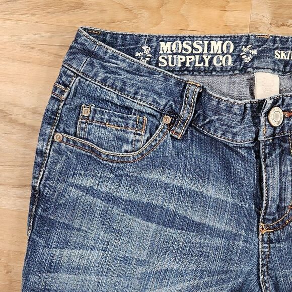 ☔️💜Mossimo Blue Denim Skinny Jeans Size 7/28 - Picture 5 of 11